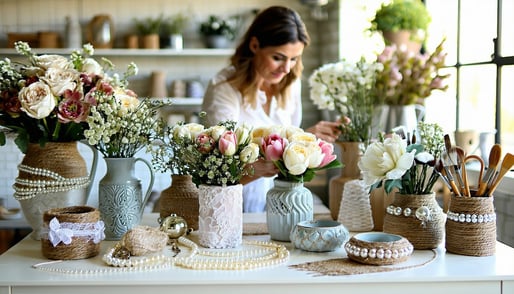 Add More Pizzazz to Containers: Elevating Floral Designs with Creative Touches